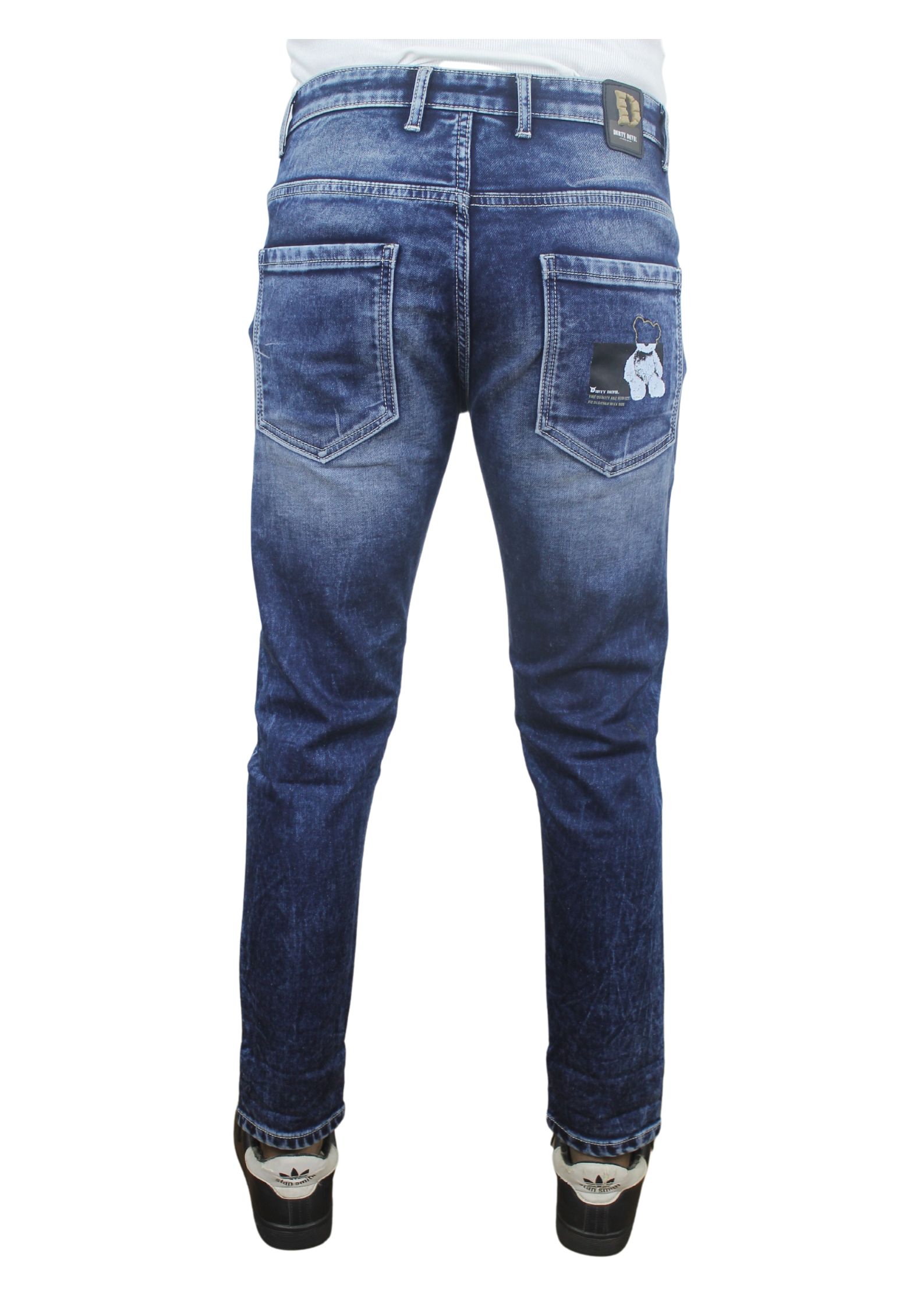 Alaska Light Blue Ankle Fit Basic Denim Jeans